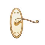 Georgian Lever Latch Oval (H-1006)